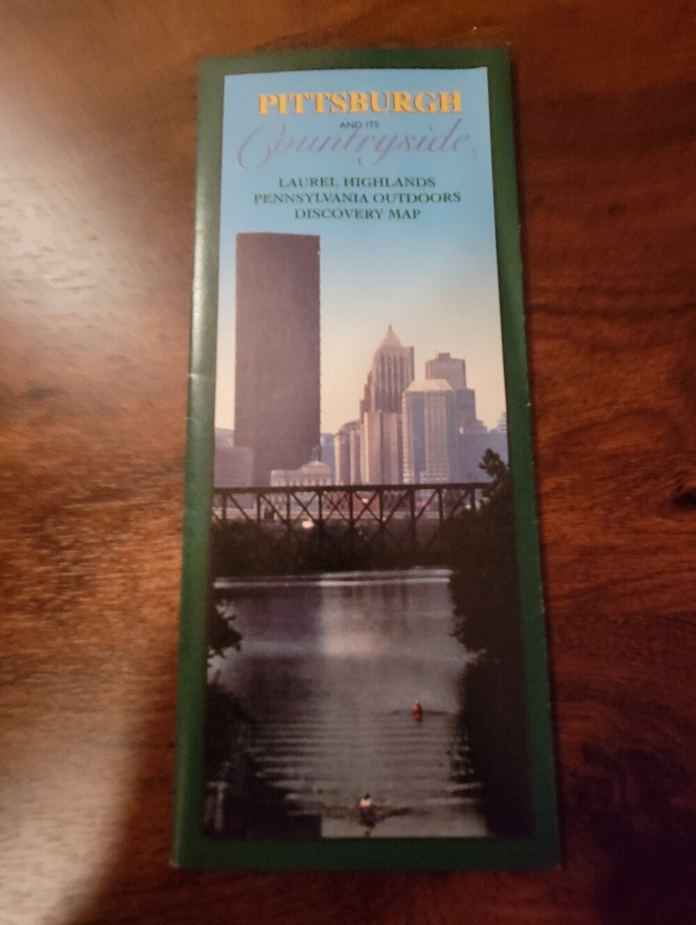 Pittsburgh and its Countryside Laurel Highlands Outdoors Discovery Map